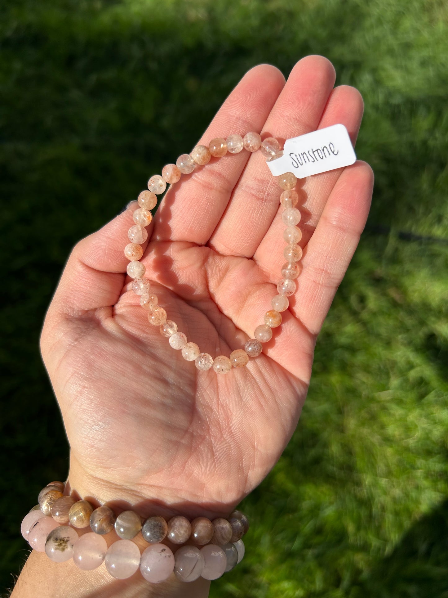 Sunstone Bracelet 6mm