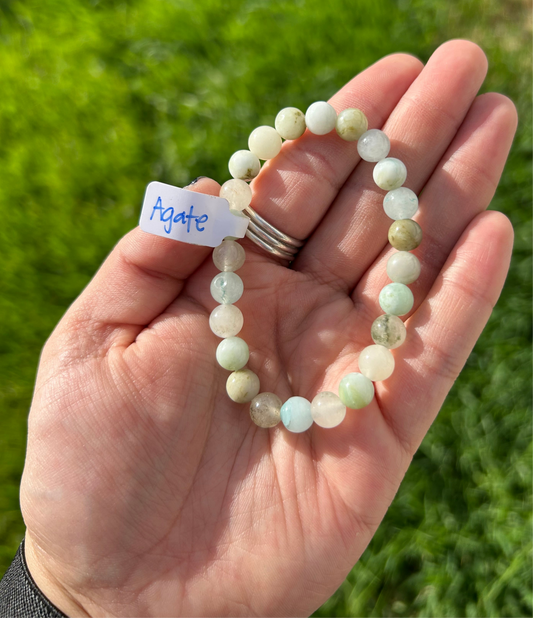 Agate Bracelet 8mm