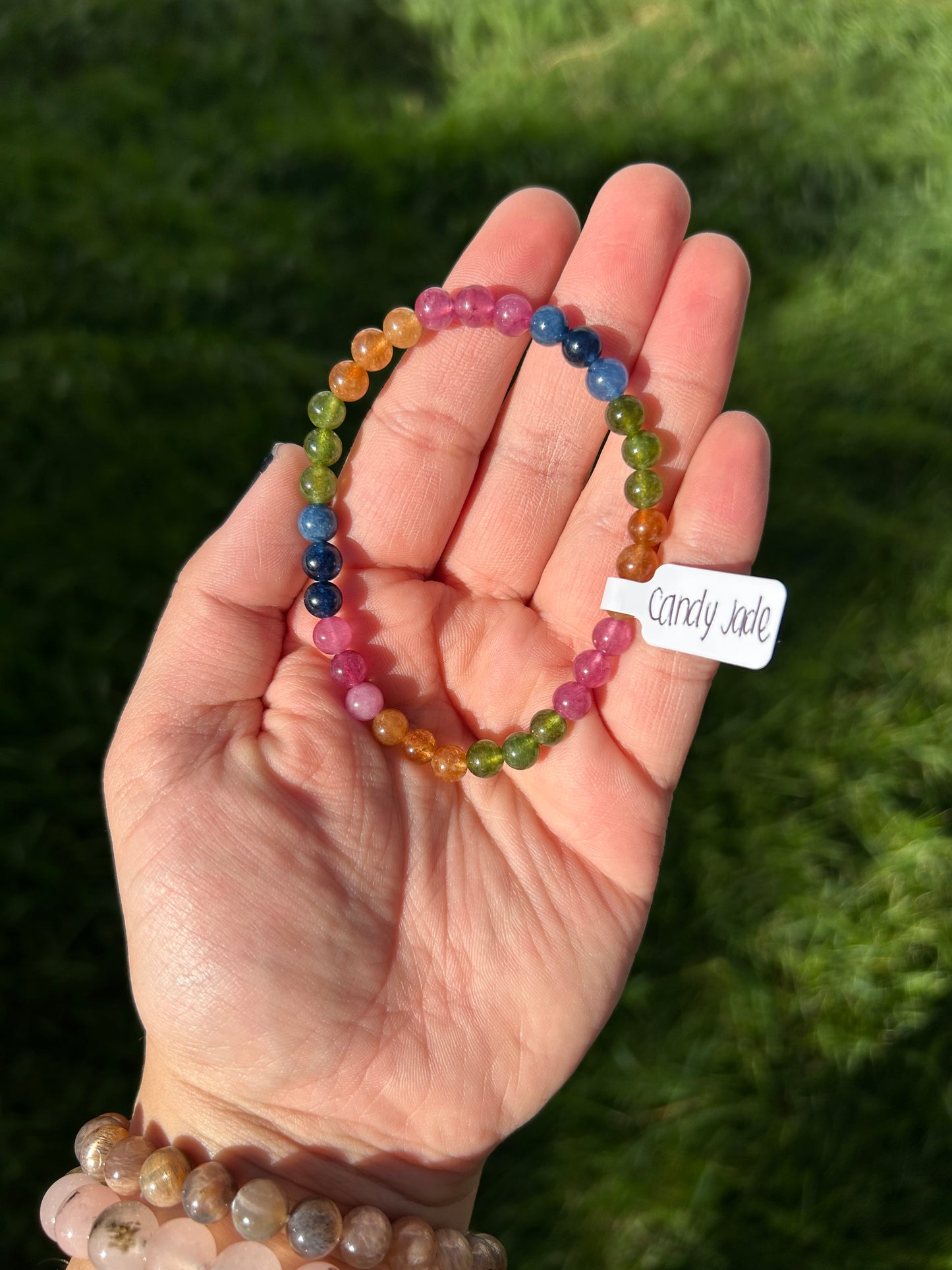 Candy Jade Bracelet 6mm