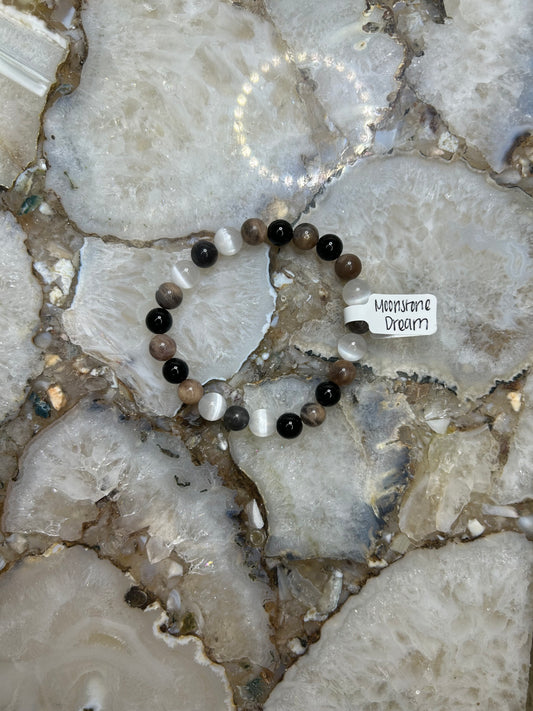 Moonstone Dream Bracelet 8mm