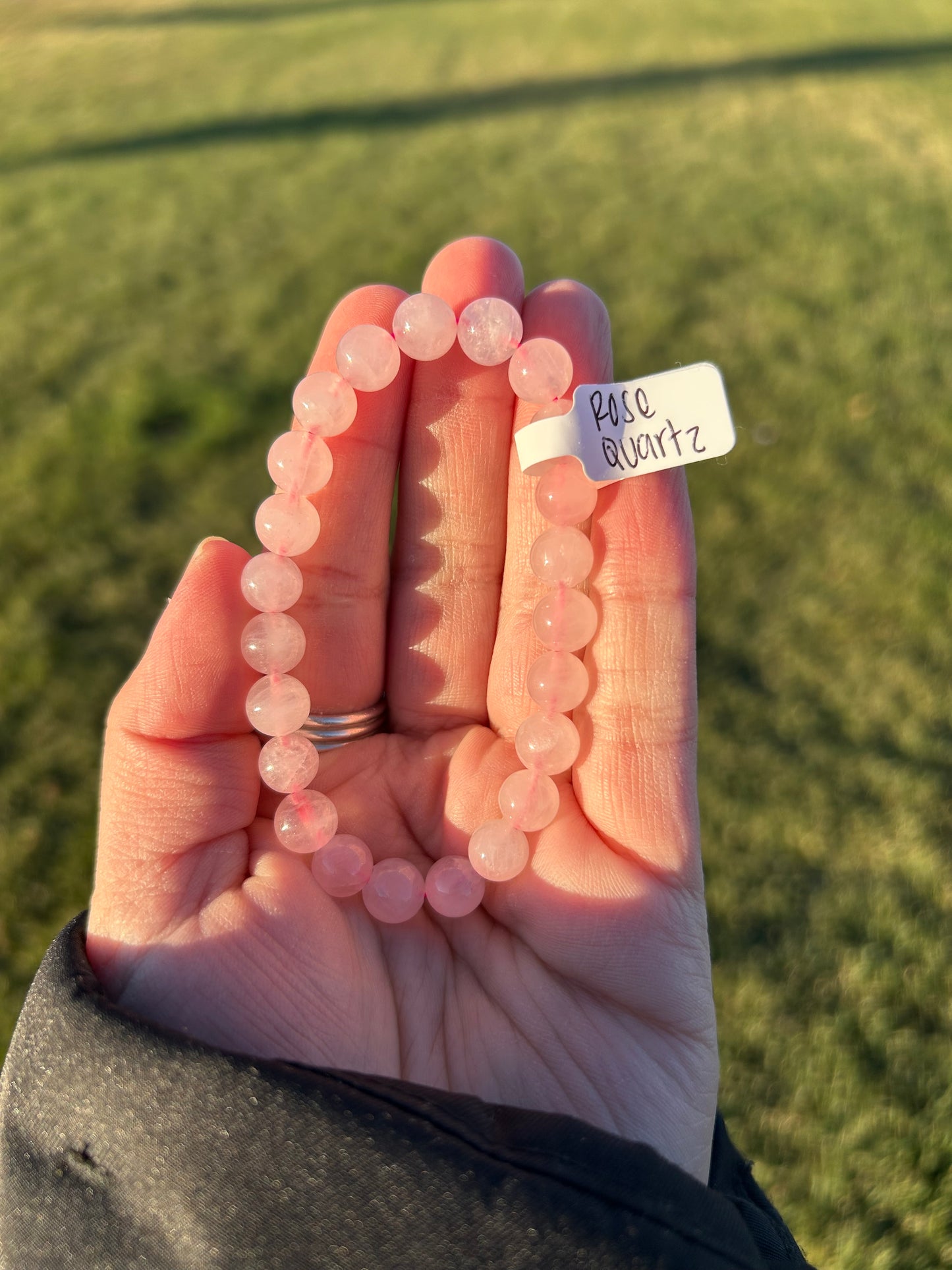 Rose Quartz Bracelet 8mm