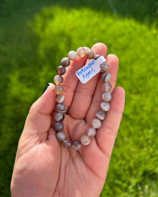 Botswana Agate Bracelet 8mm