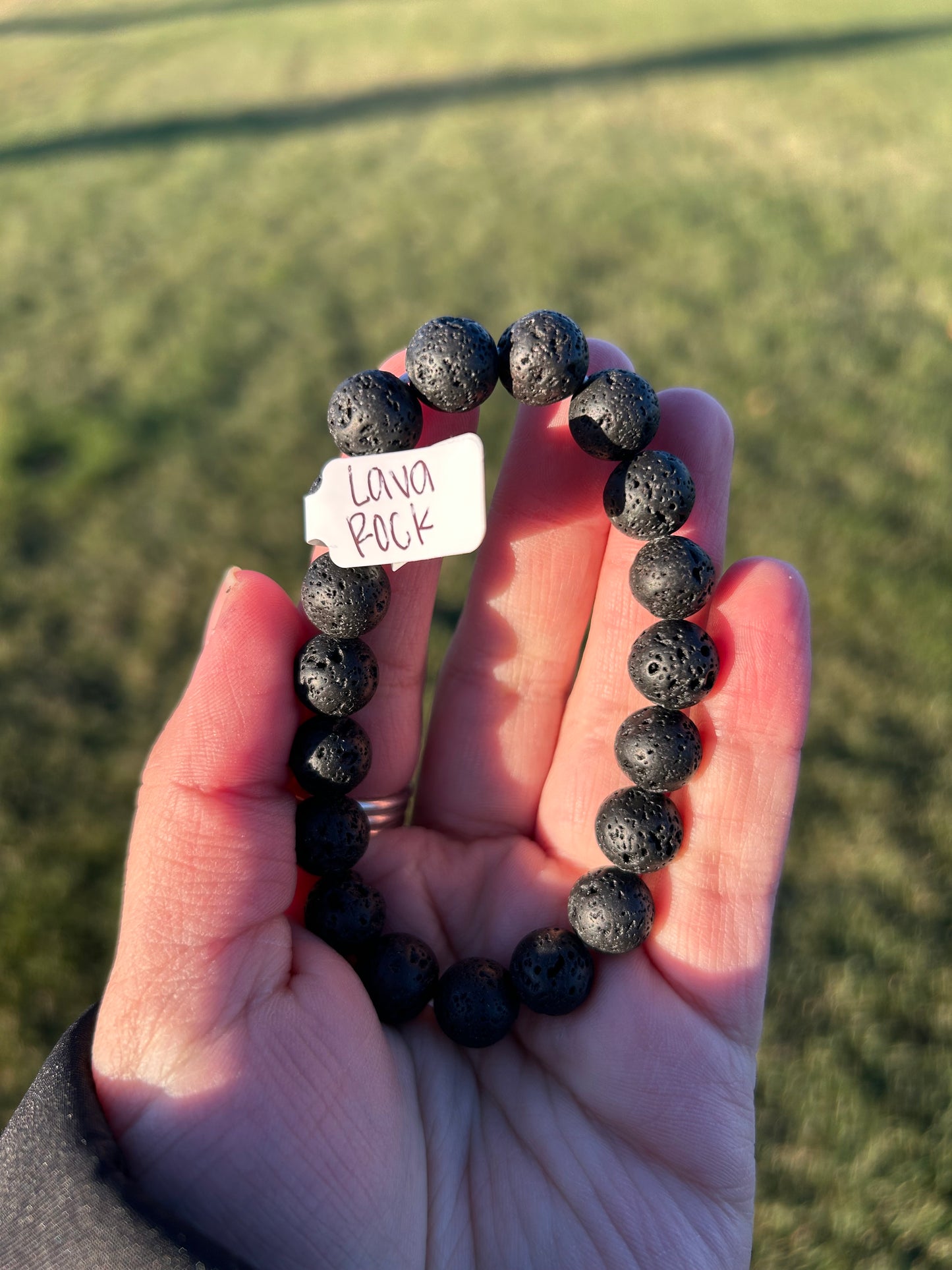 Lava Rock Bracelet 10mm