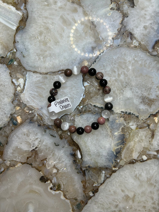 Rhodonite Dream Bracelet 8mm