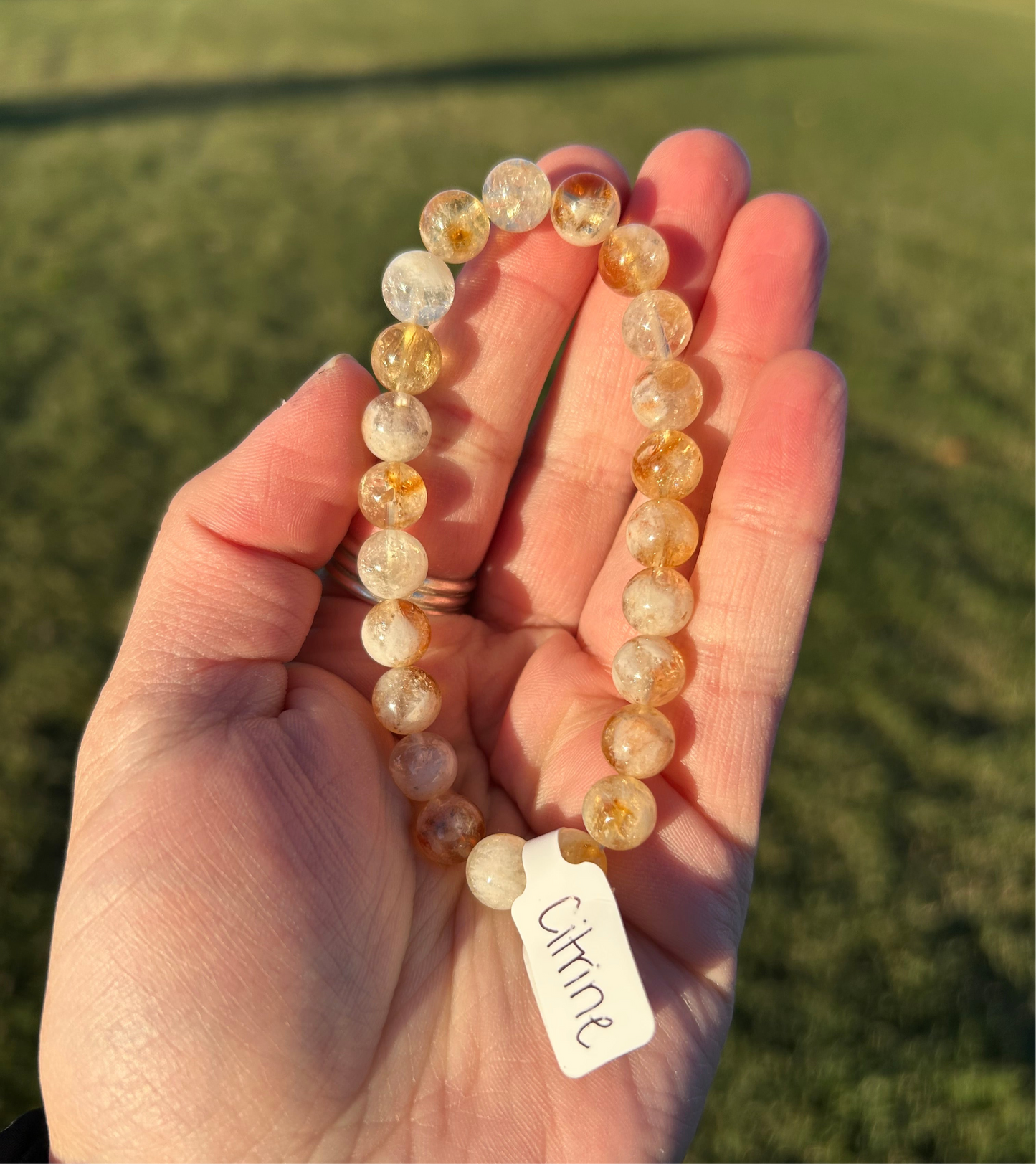 Citrine Bracelet 8mm
