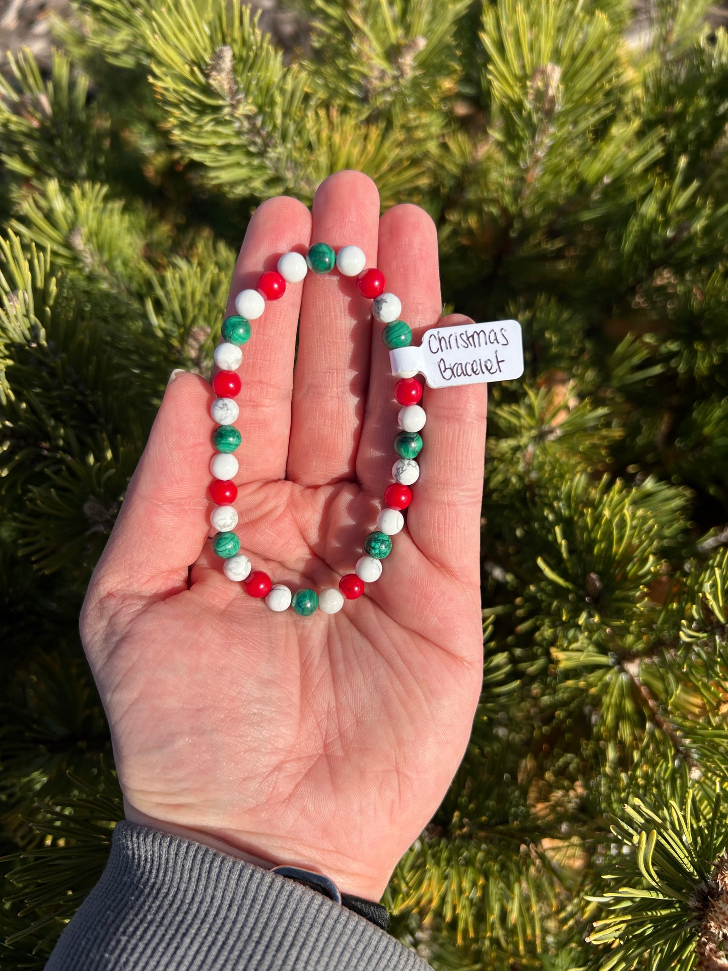 Christmas Bracelet 6mm